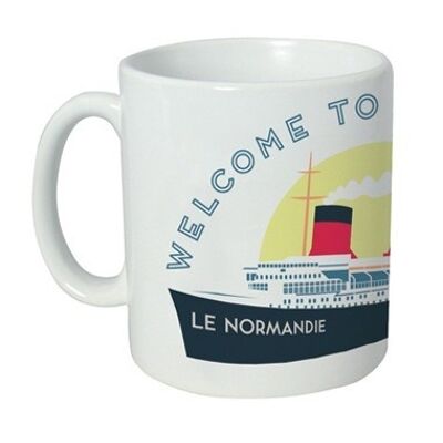 Mug welcome to normandie