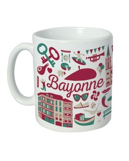 Mug bayonne icons