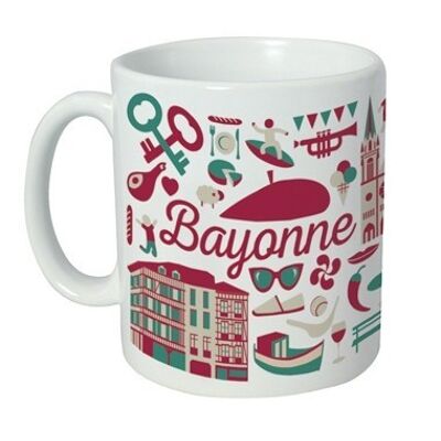 Mug bayonne icons