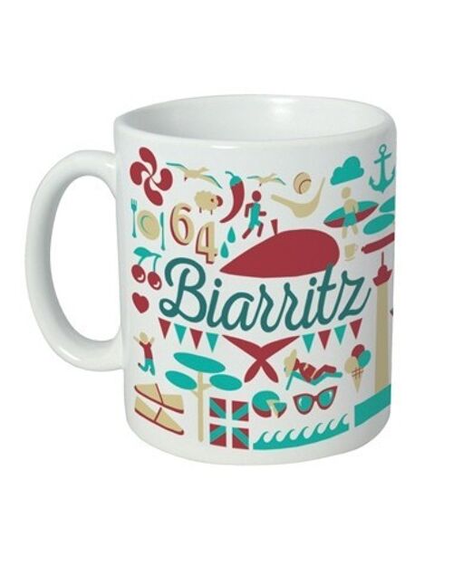 Mug biarritz icons