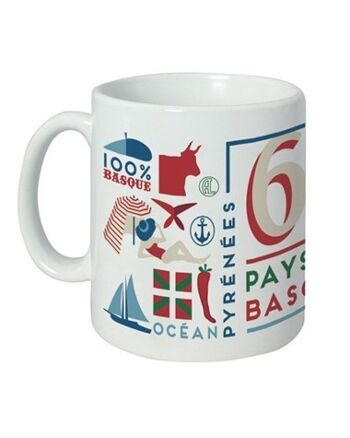 Mug pays basque 64