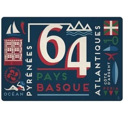 PLACEMAT 64 BASQUE COUNTRY