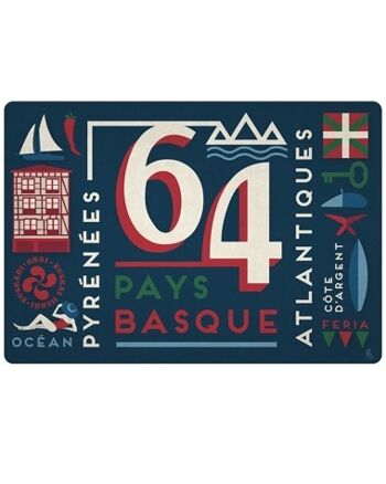 Set de table 64 pays basque 1