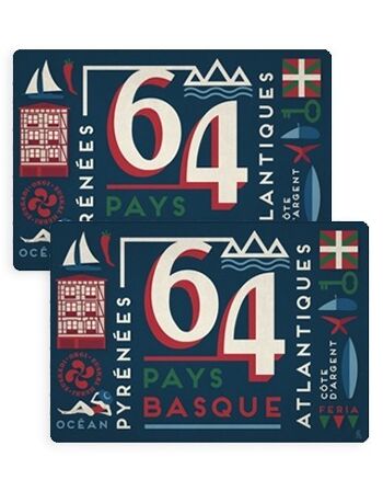 Set de table 64 pays basque 2