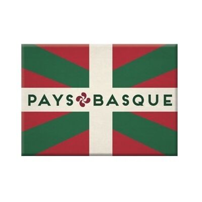 Magnet drapeau pays basque