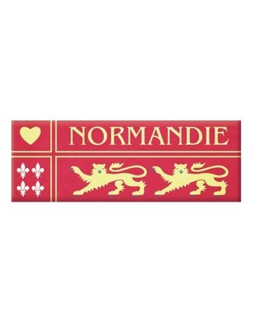 Magnet blason normand