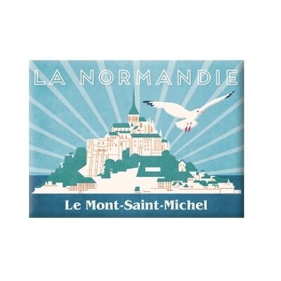 Imán imán Normandía Le Mont Saint Michel