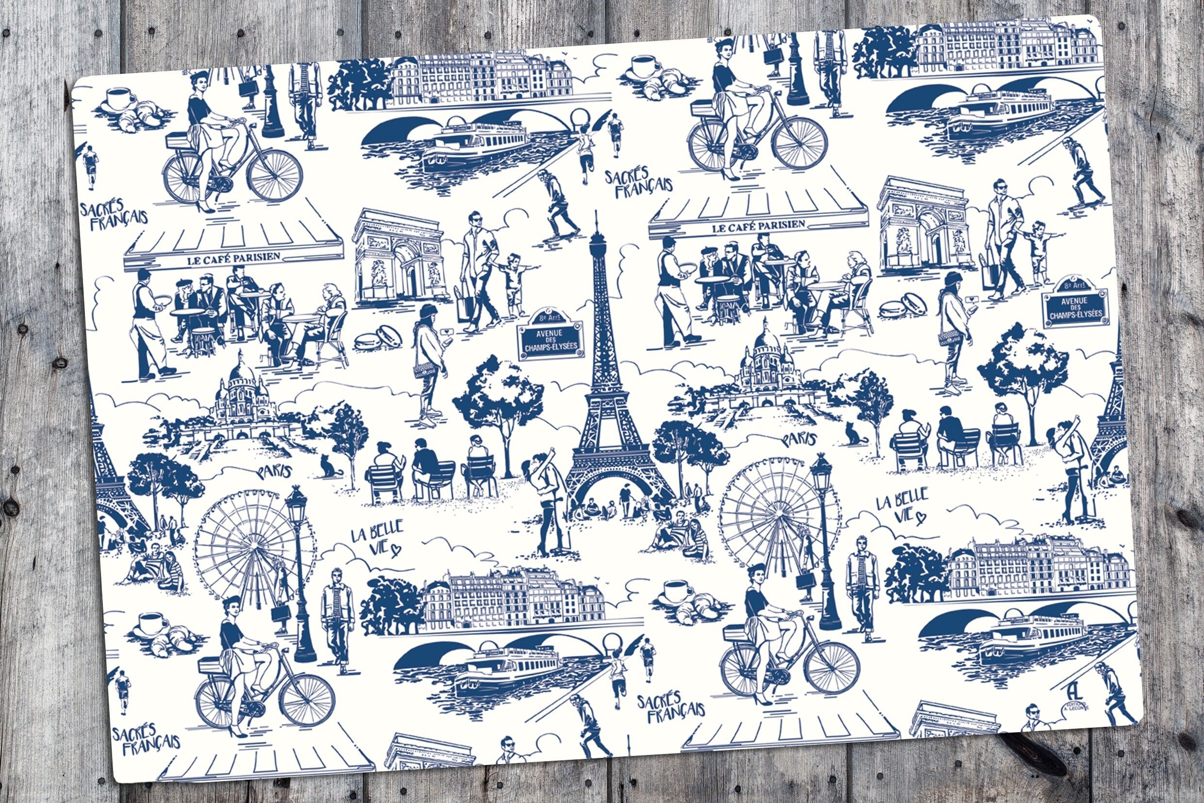 Tischsets - LA BELLE VIE