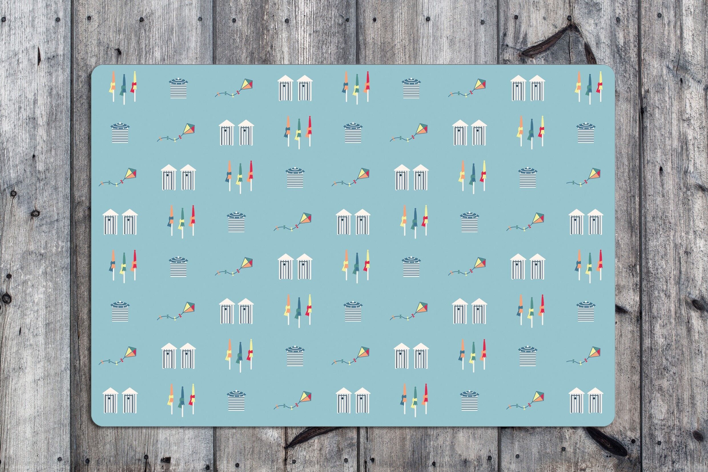 PLACEMATS - BEACH CABINS