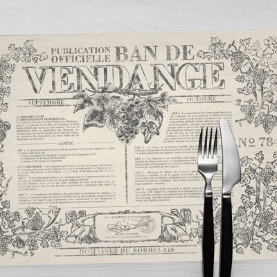 PLACEMATS - HARVEST BAN