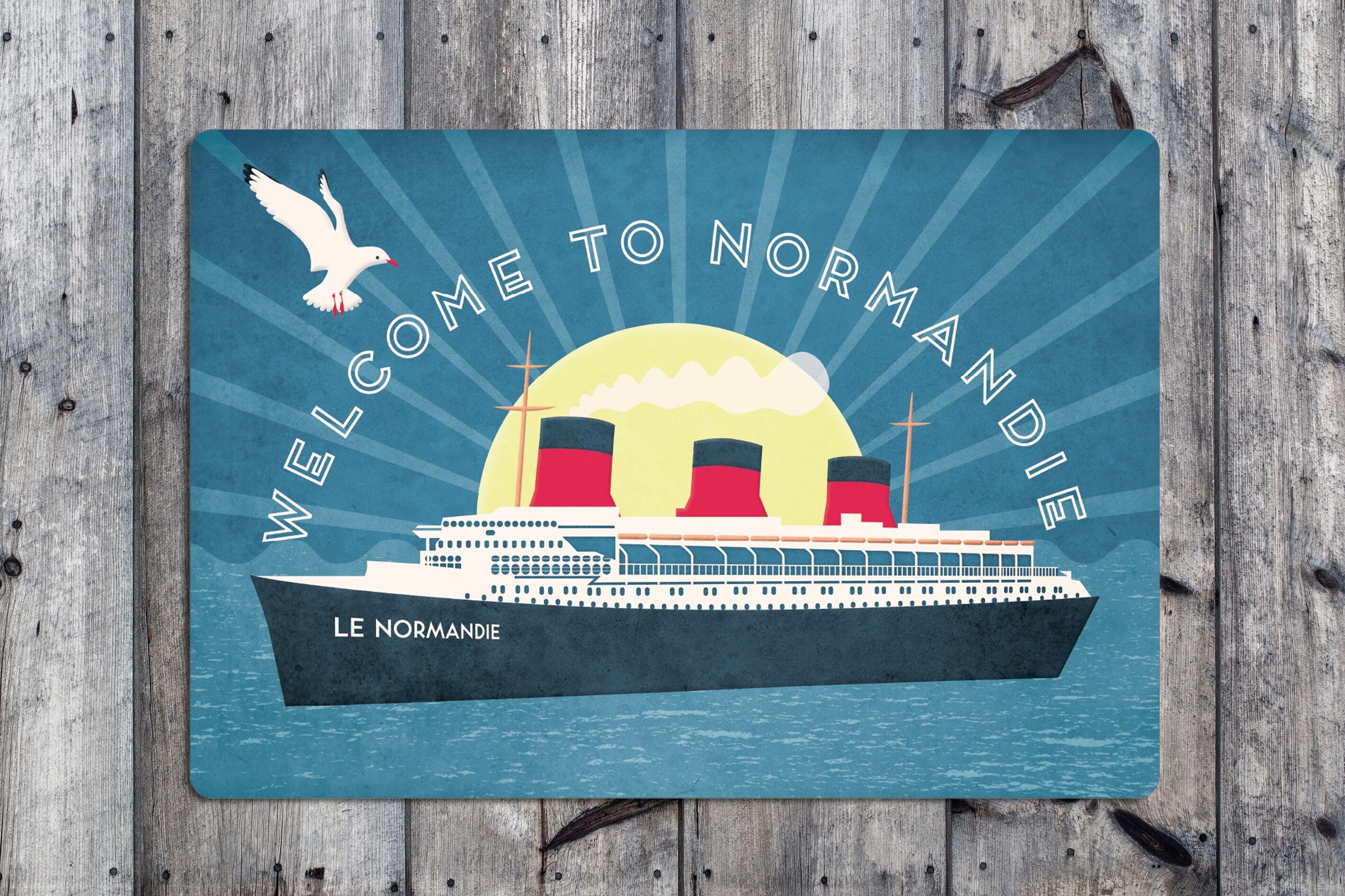 INDIVIDUALES - LE NORMANDIE PAQUEBOT