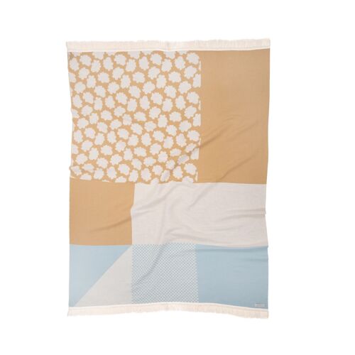 Sonia Yellow blanket/throw