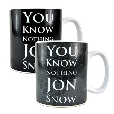 Mug Heat Changing Boxed (400ml) - Game Of Thrones (Jon Snow)