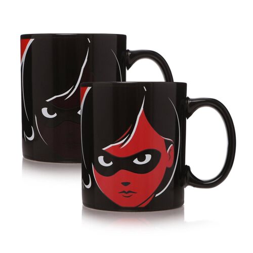 Mug Heat Changing Boxed (400ml) - Pixar (Incredibles)