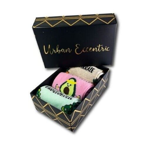 Ladies Veggie Socks Gift Box