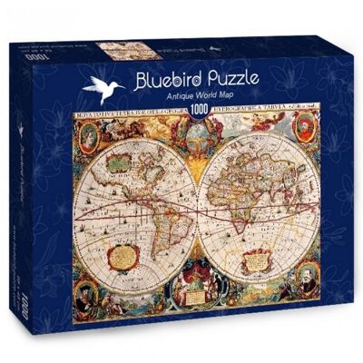 Puzzle 1000 pièces Antique World Map