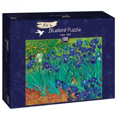 Puzzle 1000 pièces Vincent Van Gogh - Irises, 1889