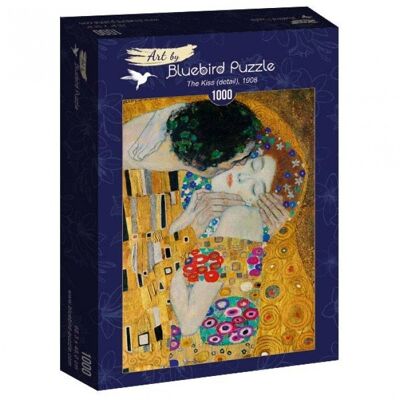Puzzle 1000 pièces Gustave Klimt - The Kiss (detail), 1908