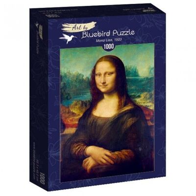Puzzle 1000 pièces Leonardo Da Vinci - Mona Lisa, 1503