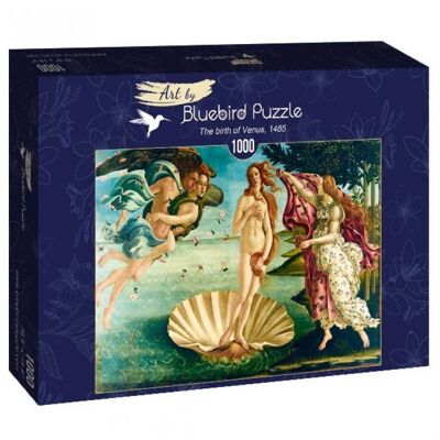 Puzzle 1000 pièces Botticelli - The birth of Venus, 1485