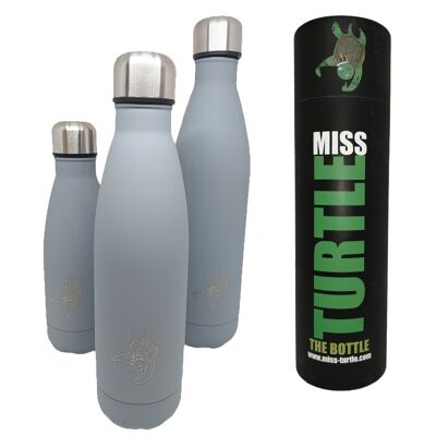 Botella de agua aislada - Grey No Fuss - 500ml