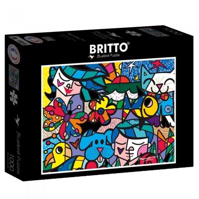 Puzzle 1000 pièces Romero Britto - Britto Garden