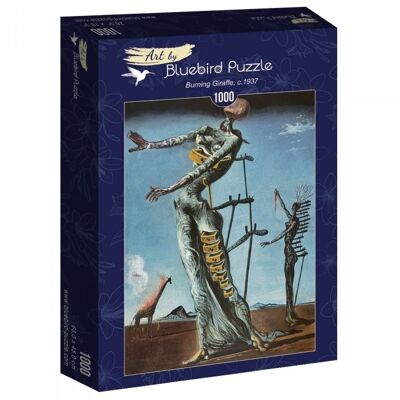 Puzzle 1000 pièces Salvador Dalí - Burning Giraffe, c. 1937