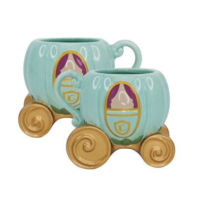 Mug Shaped Boxed - Cinderella (Carriage)