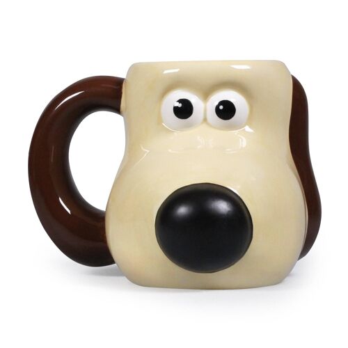 Mug Shaped Heat Changing Boxed - Wallace & Gromit (Gromit)