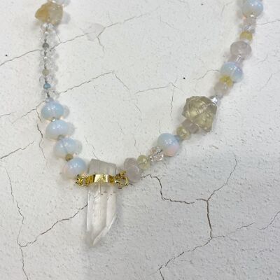 Healing necklace - gold plated