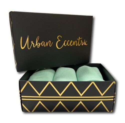 Ladies Comfort Bamboo Socks Gift Box- Navy