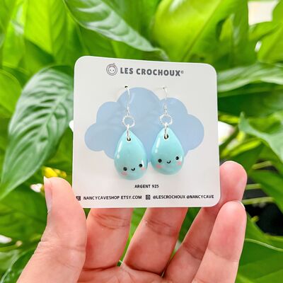 Droplet Earrings - Handmade