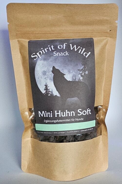 Spirit of Wild Snack Huhn Soft Mini 150g