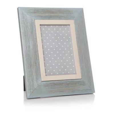 Photo Frame - 4x6 Inlay Blue