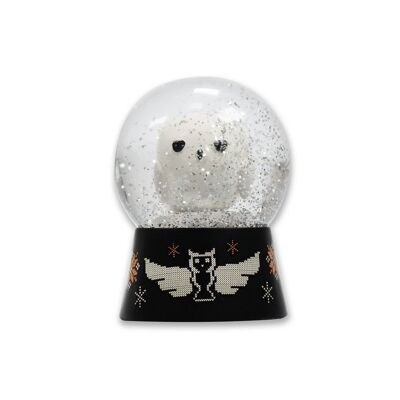 Snow Globe Boxed (45mm) - Harry Potter Kawaii (Hedwig)