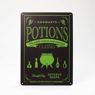 Tin Sign A5 - Harry Potter (Potions)