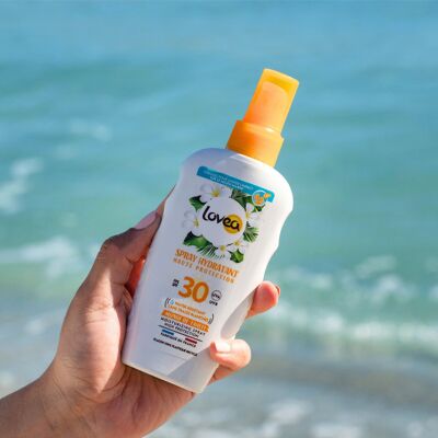 Spray Hidratante SPF 30 - Alta Protección Solar Cara & Cuerpo - Monoi De Tahiti - Protección UVA/UVB