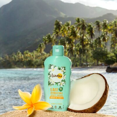Latte Idratante Doposole - Viso & Corpo - Monoï De Tahiti & Aloe Vera - 98% Di Origine Naturale - Senza Coloranti