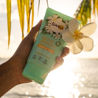 Beruhigendes After-Sun-Gelee – Gesicht & Körper – Monoï de Tahiti & Aloe Vera – 98 % natürlichen Ursprungs – ohne Farbstoffe