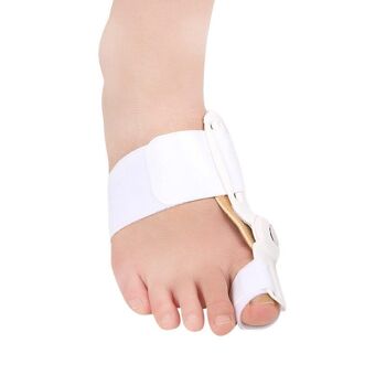 Correcteur d'hallux valgus Manchons de correcteurs d'orteils en plastique 4