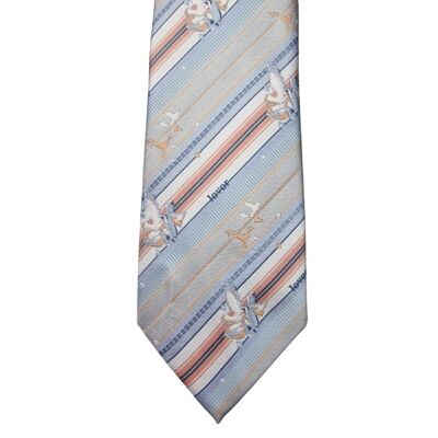 Cravatta Colombe Bianche