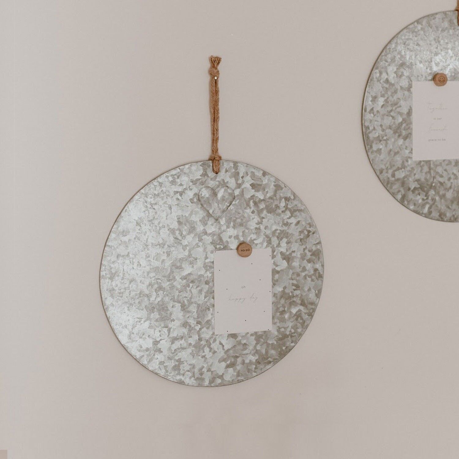 Lavagna magnetica cuore 40cm (PU = 4 pezzi)