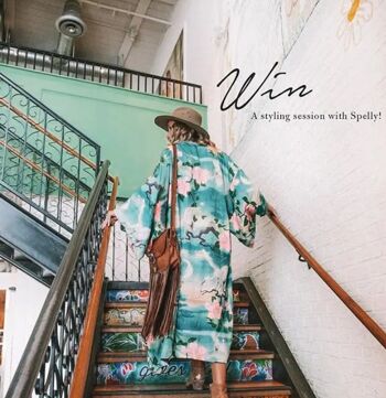 Kimono femme | style bohème | rouge | robe de plage 11