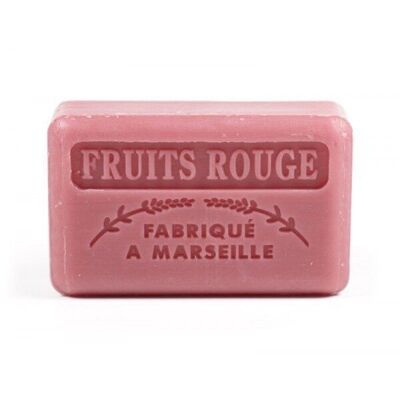 41x Savonnette Marseillaise rood fruit 125g