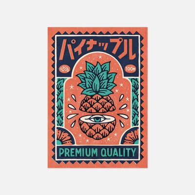 Carte postale "Pineapple" - Format A6
