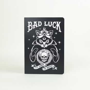 Carnet de notes "Bad Luck"  (64 pages) 1