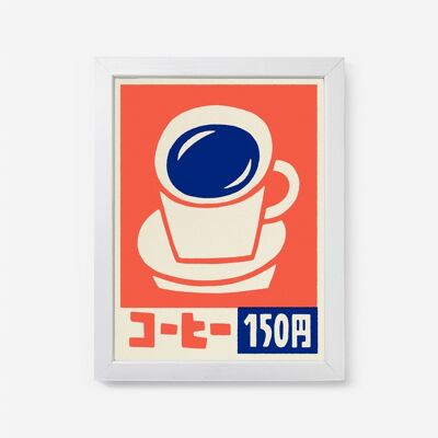 Affiche "Coffee" (Sérigraphie format 18x24cm)