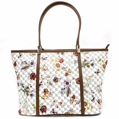 Marca GIO&CO, borsa shopping in ecopelle, art. CG21.475