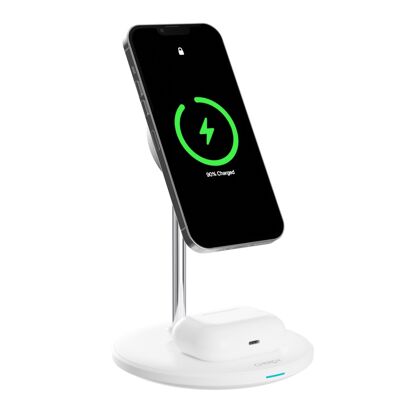 Chargeur sans fil 2-en-1 Chéroy PowerDuo