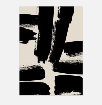 Affiche Poster - Art Abstrait Line 01